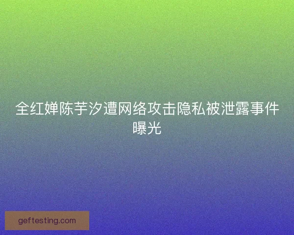 全红婵陈芋汐遭网络攻击隐私被泄露事件曝光